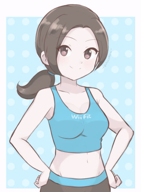 Wii Fit (Wii Fit Trainer Female)  vinyl figure collectible - Main Image 4