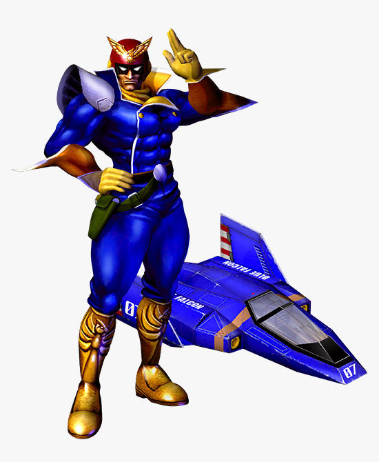 F-Zero (Captain Falcon)  vinyl figure collectible - Main Image 2