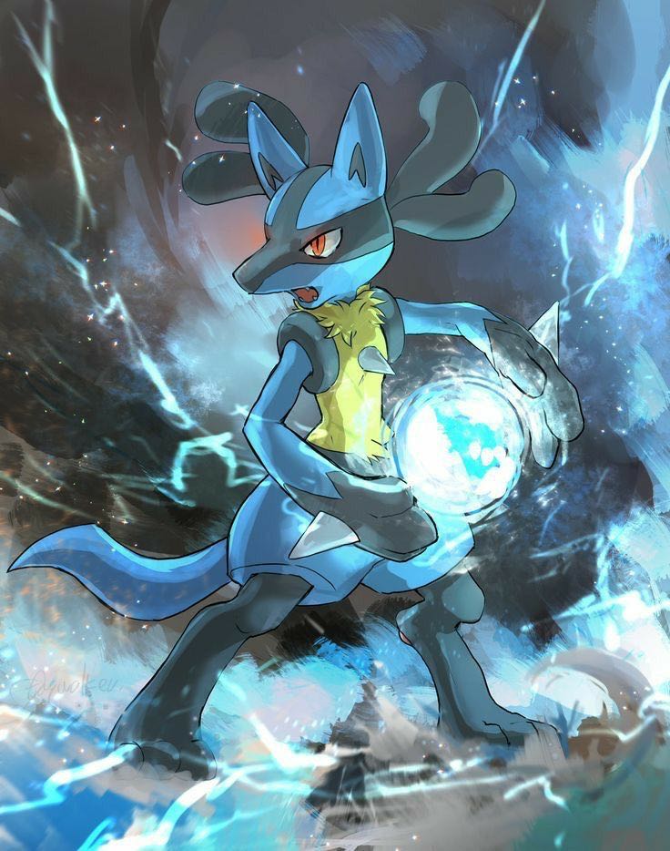 Pokémon (Lucario)  vinyl figure collectible - Main Image 3