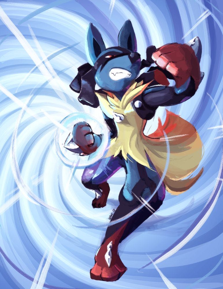 Pokémon (Lucario)  vinyl figure collectible - Main Image 4