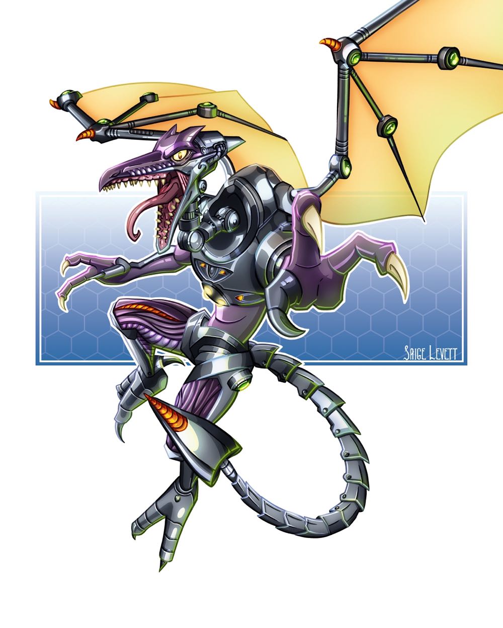 Metroid (Ridley)  vinyl figure collectible - Main Image 3