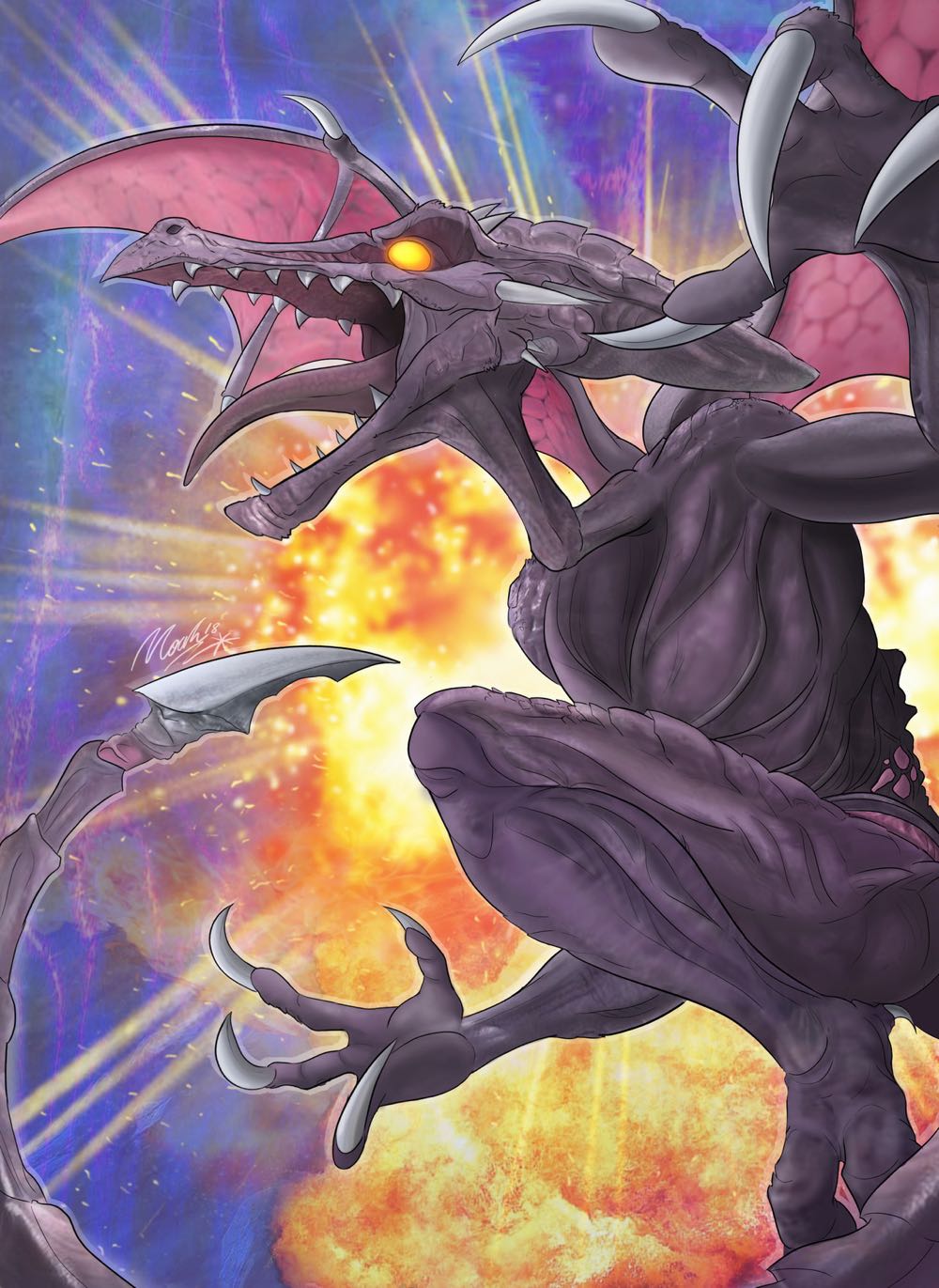 Metroid (Ridley)  vinyl figure collectible - Main Image 4