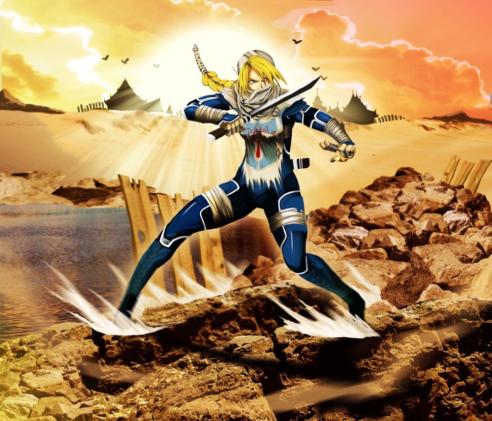 Legend of Zelda (Sheik)  vinyl figure collectible - Main Image 3