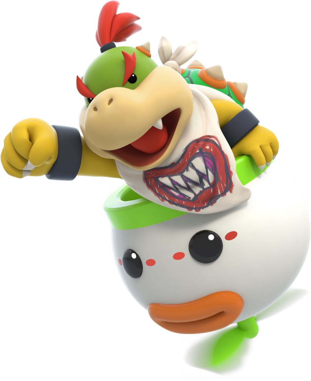 Super Mario (Bowser Jr.)  vinyl figure collectible - Main Image 3