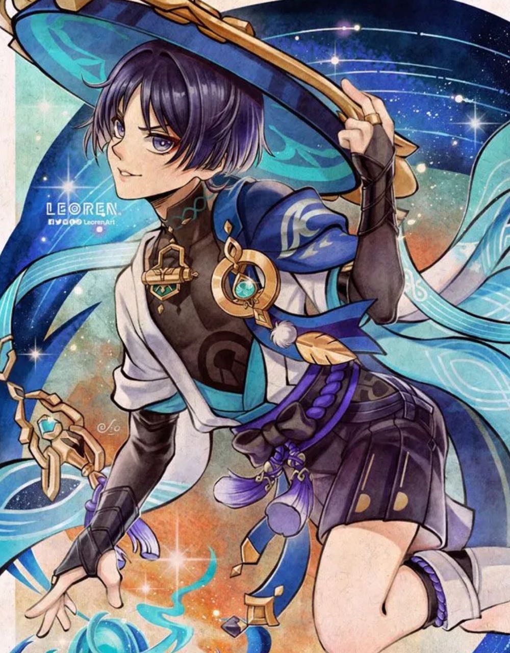 Genshin Impact (Wanderer)  vinyl figure collectible - Main Image 3