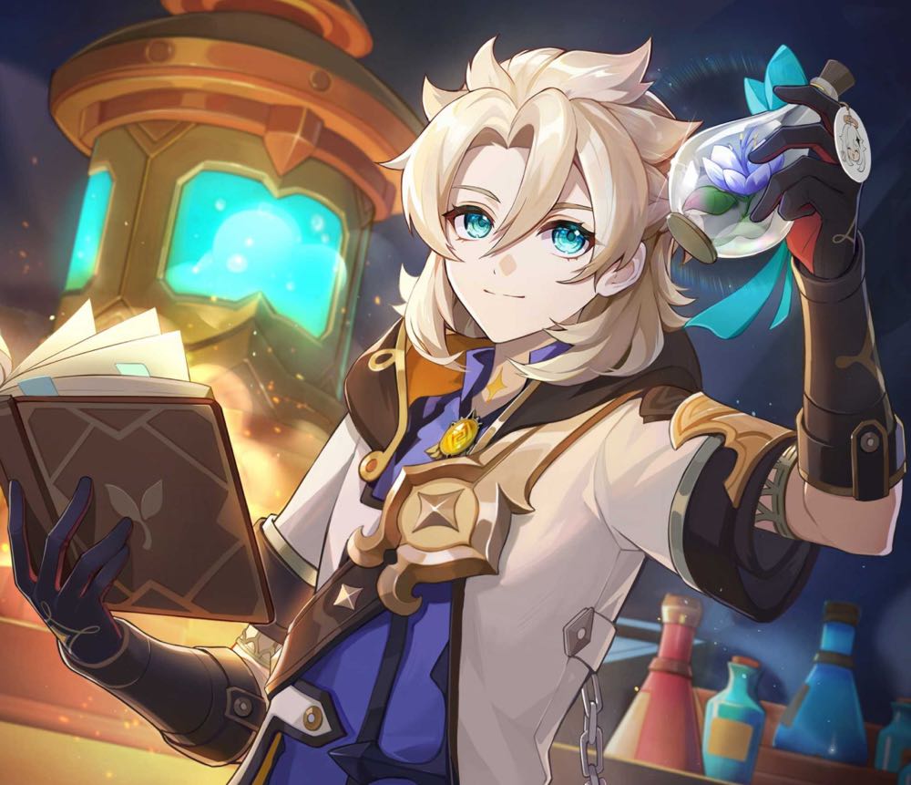 Genshin Impact (Albedo)  vinyl figure collectible - Main Image 4