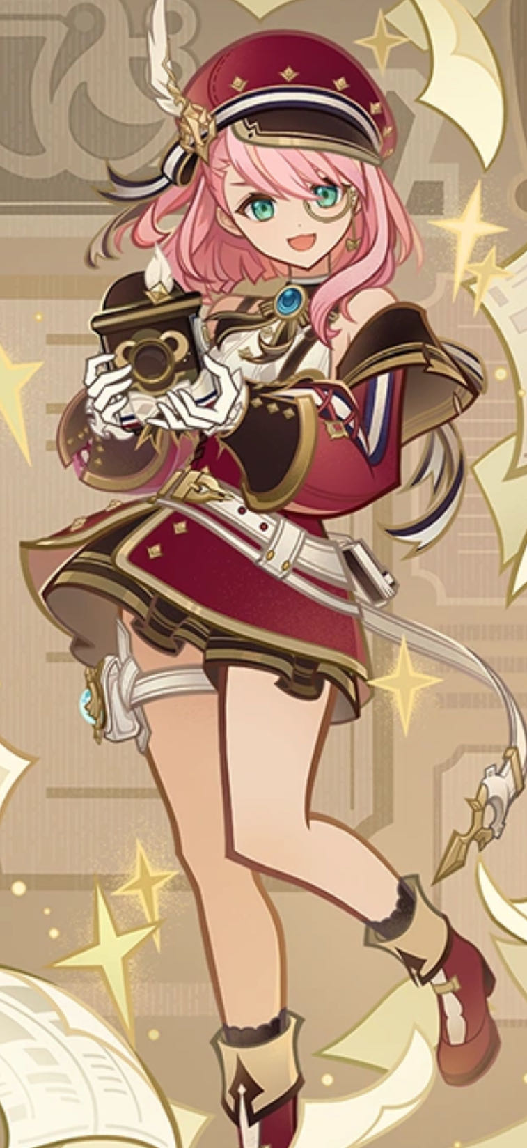 Genshin Impact (Charlotte)  vinyl figure collectible - Main Image 2