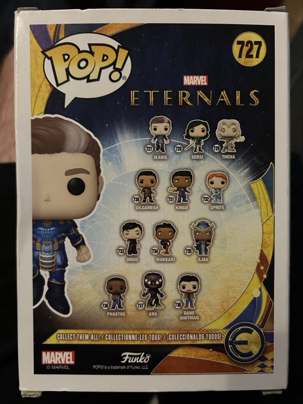 Ikaris - Marvel Universe vinyl figure collectible [Barcode 889698571265] - Main Image 2