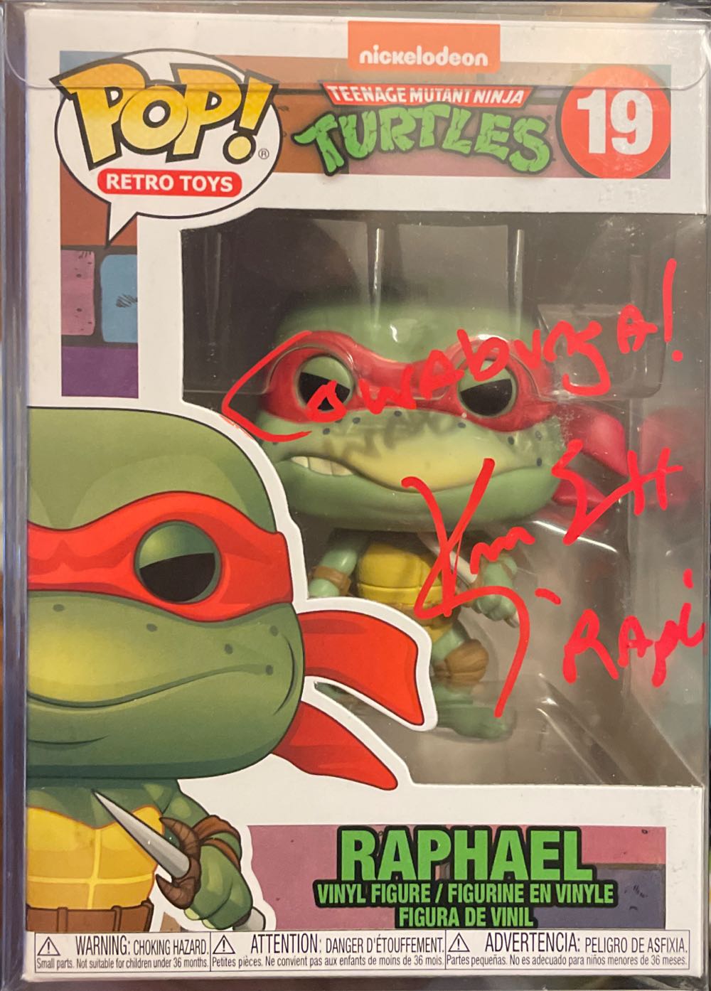 Raphael - Teenage Mutant Ninja Turtles vinyl figure collectible [Barcode 889698514323] - Main Image 2