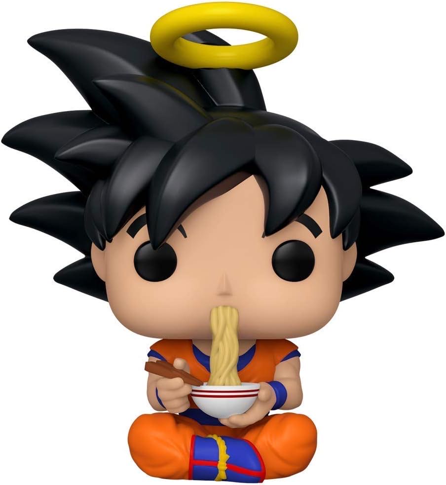 Funko Pop!: Dragonball-z Goku Eating Noodles Amazon Exclusive  vinyl figure collectible [Barcode 0889698439695] - Main Image 2