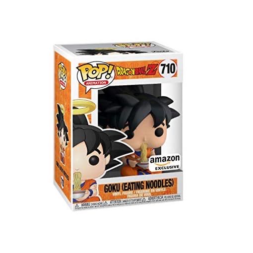 Funko Pop!: Dragonball-z Goku Eating Noodles Amazon Exclusive  vinyl figure collectible [Barcode 0889698439695] - Main Image 3
