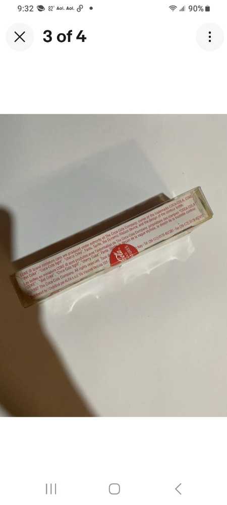 Coca-Cola Miniature Cans Santa Claus 1997 - Coca-Cola vinyl figure collectible - Main Image 3