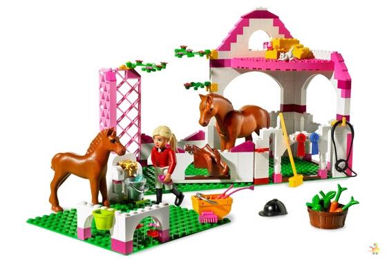 Pferdestall - Belville lego collectible [Barcode 5702014516861] - Main Image 2