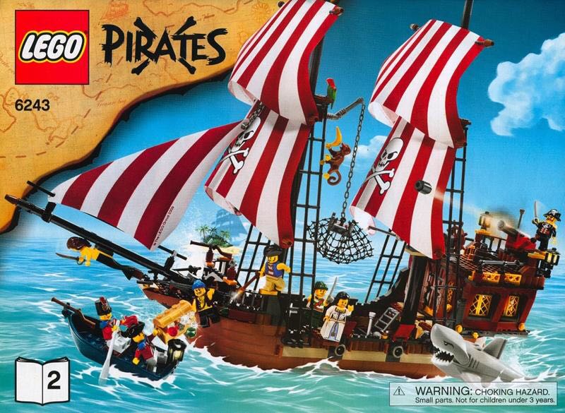 Pirates  lego collectible [Barcode 022100002241] - Main Image 1