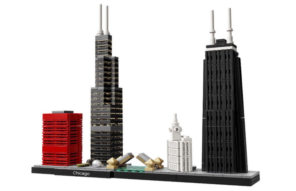 Chicago, Illinois - Architecture lego collectible [Barcode 673419264402] - Main Image 2