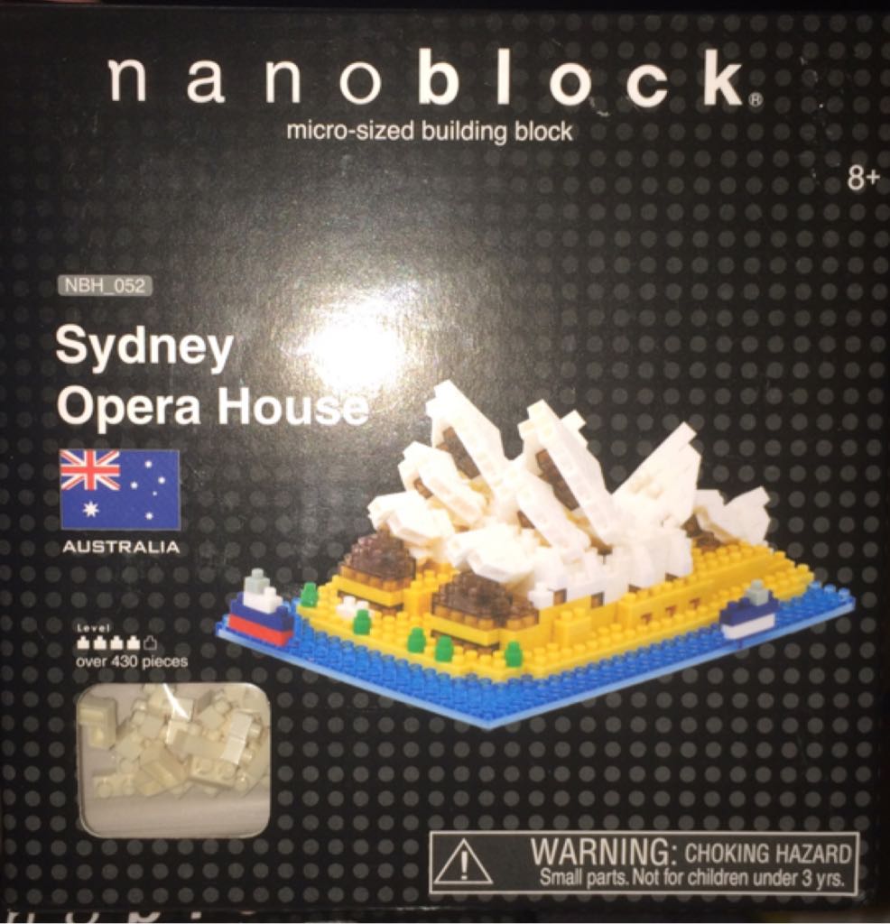Nanoblock: Sydney Opera House  lego collectible [Barcode 026511581630] - Main Image 1