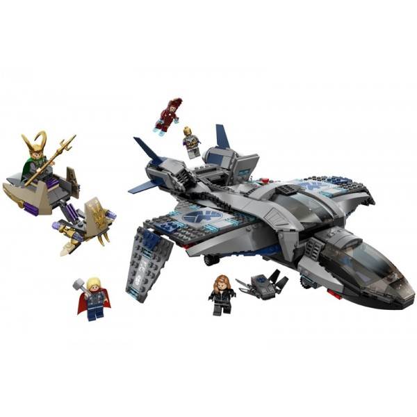 Quinjet Aerial Battle - DC Super Heroes lego collectible [Barcode 5702014842434] - Main Image 2
