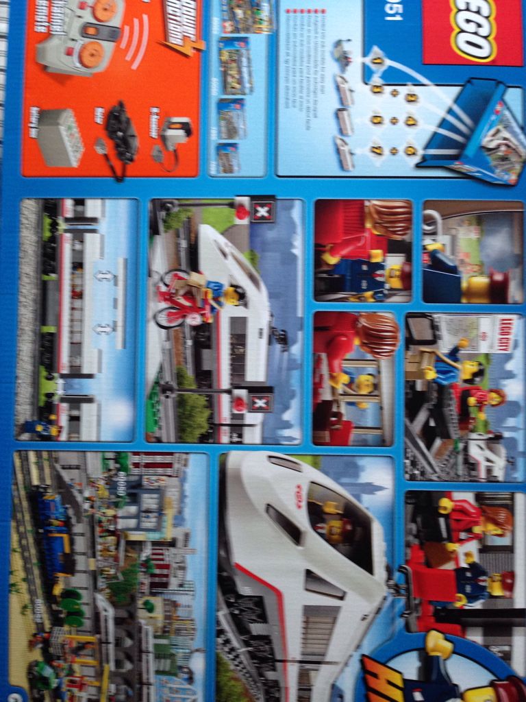 Train: Speed Passenger Train - City lego collectible [Barcode 5702015119320] - Main Image 2