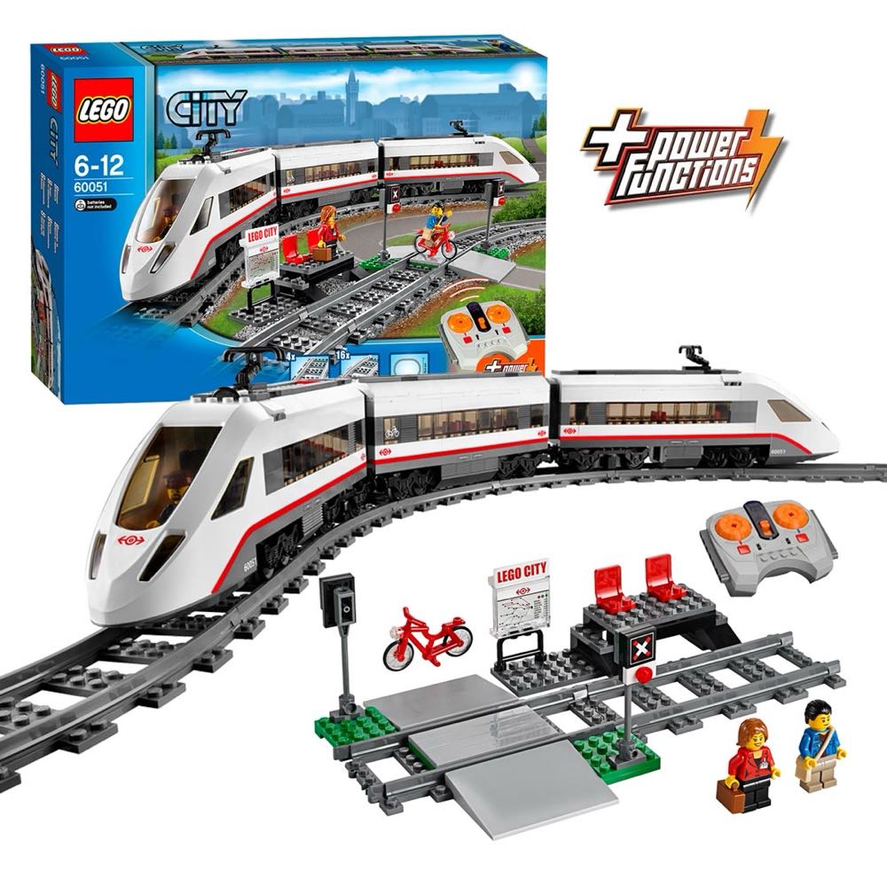 Train: Speed Passenger Train - City lego collectible [Barcode 5702015119320] - Main Image 3