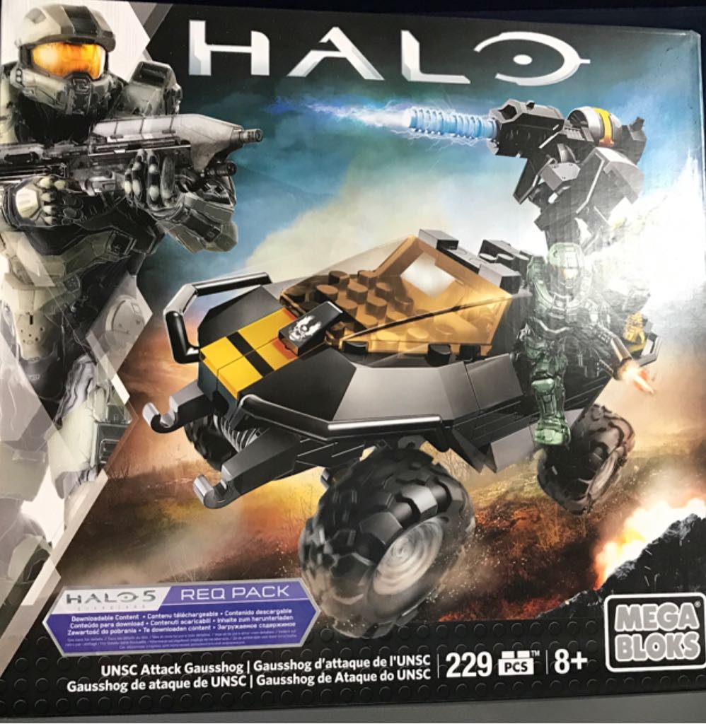 Halo: UNSC Attack Gausshog  lego collectible [Barcode 065541381353] - Main Image 1
