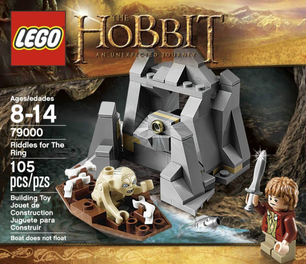 Riddles Of The Ring - The Hobbit lego collectible [Barcode 041806000085] - Main Image 1