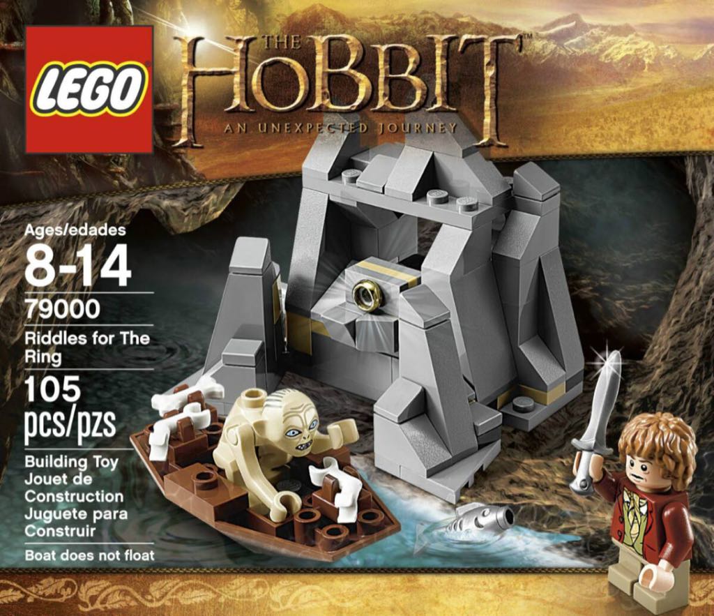 The Hobbit: Riddles Of The Ring - The Hobbit lego collectible [Barcode 041806000085] - Main Image 1