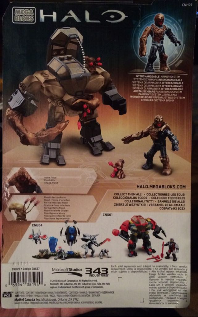 Halo: Flood Infected Cyclops   lego collectible [Barcode 065541381940] - Main Image 2
