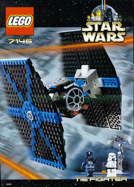 Tie Fighter - Star Wars lego collectible [Barcode 042224077468] - Main Image 1