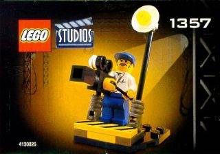 Studios Cameraman Blue legs - Studios lego collectible [Barcode 042284073578] - Main Image 1