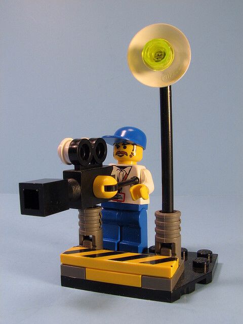 Studios Cameraman Blue legs - Studios lego collectible [Barcode 042284073578] - Main Image 2