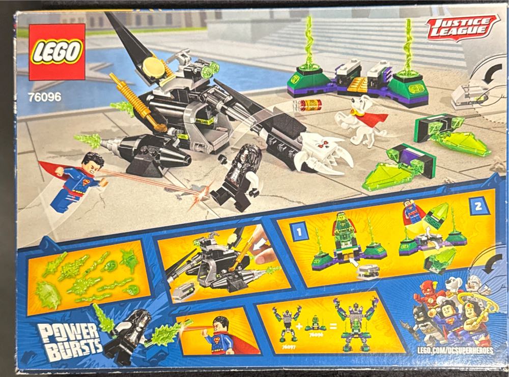 Lego 76096 DC Super Heroes ~ LOBO & SPACE HOG ~ In Hand  lego collectible [Barcode 5702016110463] - Main Image 2
