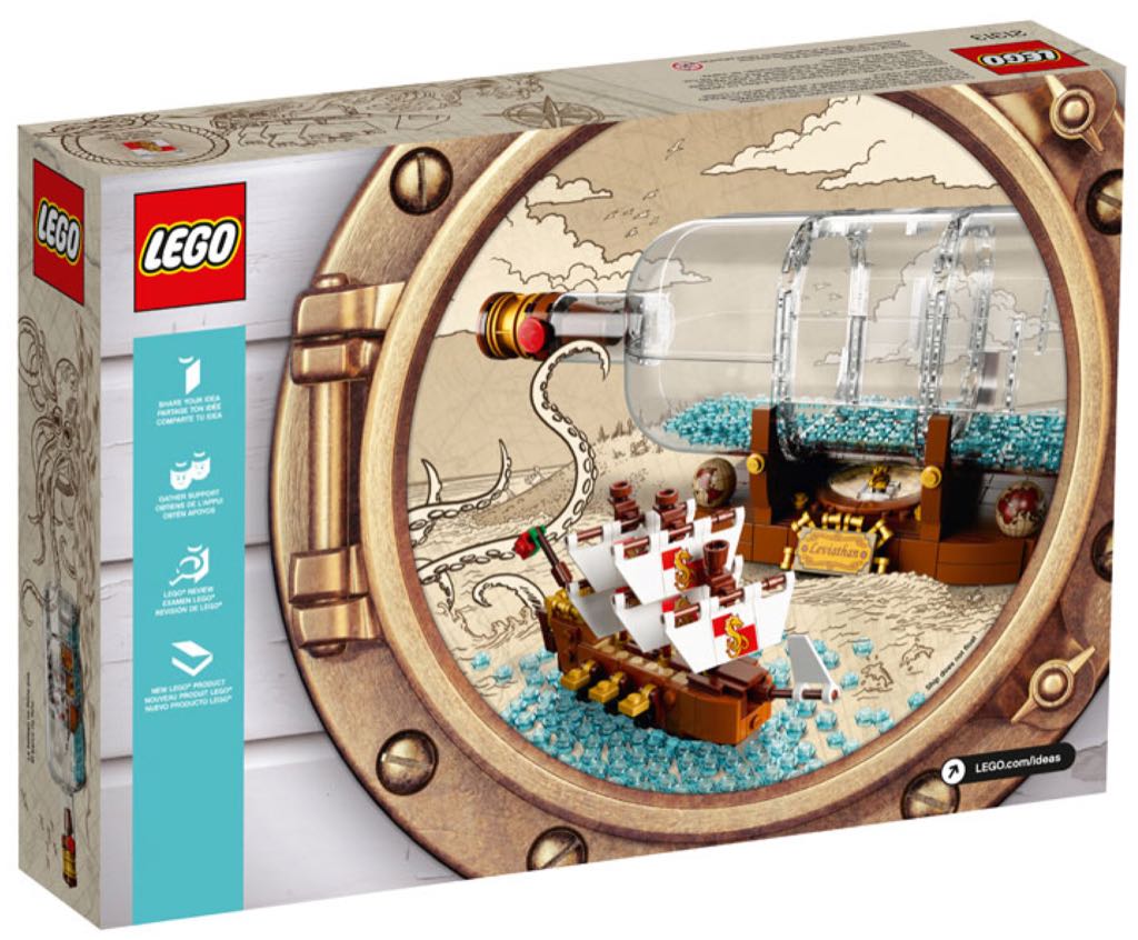 21313 Ship In A Bottle - Ideas lego collectible [Barcode 5702016173161] - Main Image 2