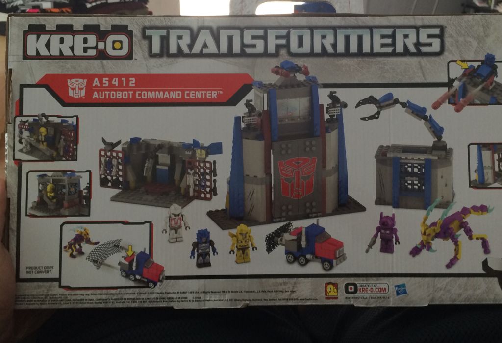 Transformers Kreo: Autobot Command Center  lego collectible [Barcode 653569900023] - Main Image 2