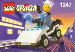 Patrol Car - City lego collectible [Barcode 042884012472] - Main Image 1