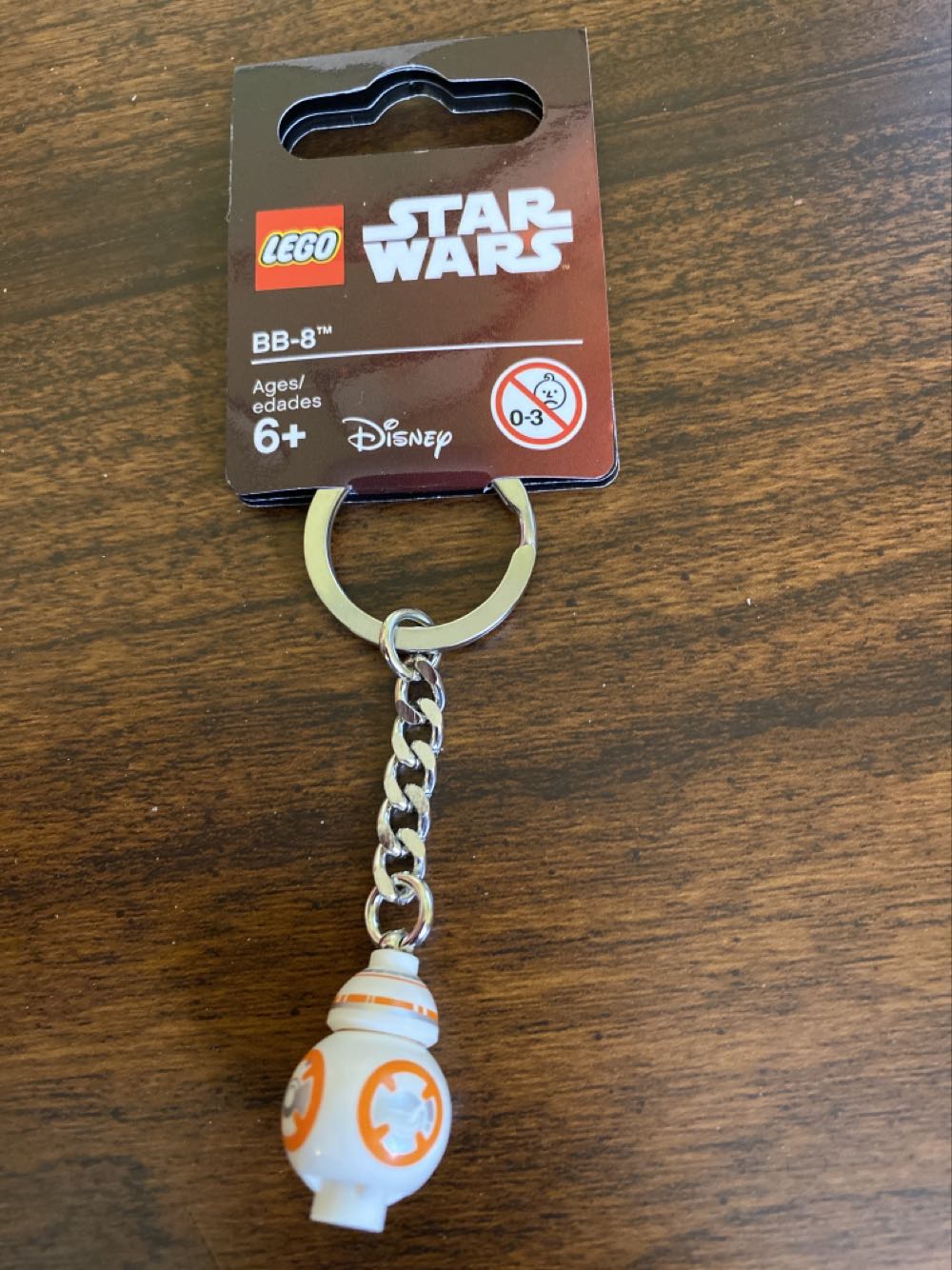 BB-8 Key Chain - Star Wars lego collectible [Barcode 673419258159] - Main Image 2