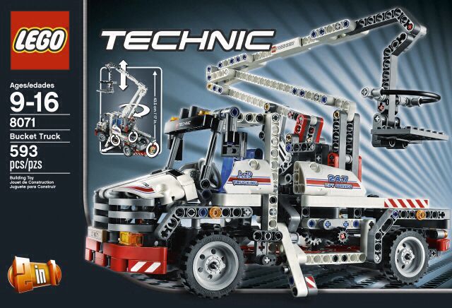 Bucket Truck - Technic lego collectible [Barcode 001200003426] - Main Image 1