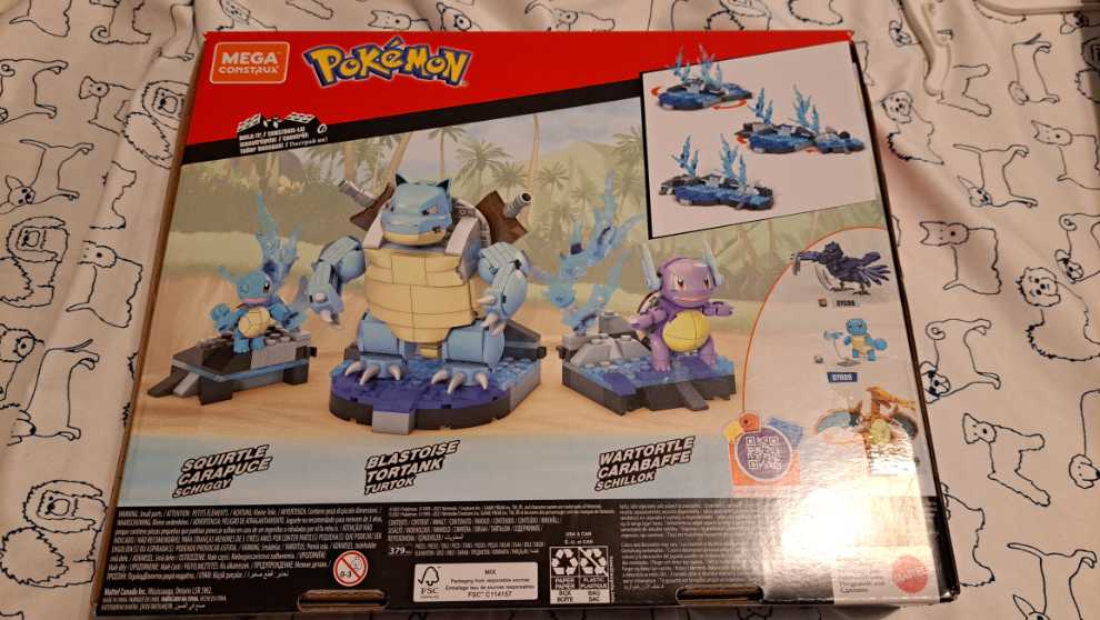 Squirtle Evolution - Pokemon lego collectible [Barcode 194735023998] - Main Image 2
