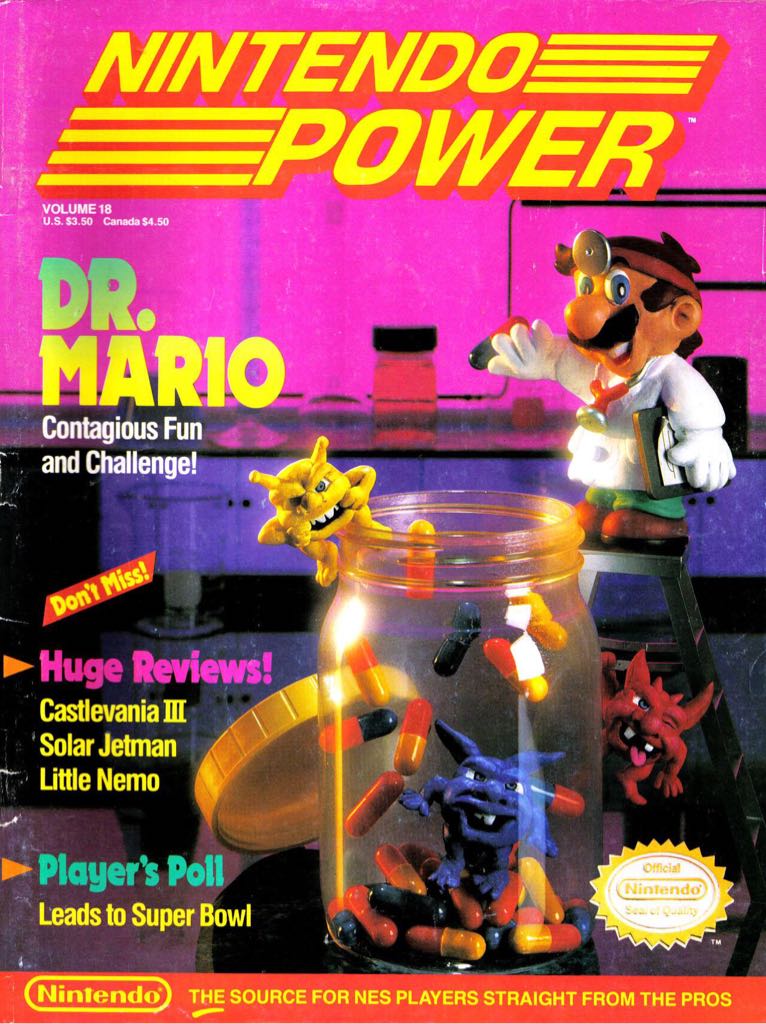 Nintendo Power 018  (November) magazine collectible - Main Image 1