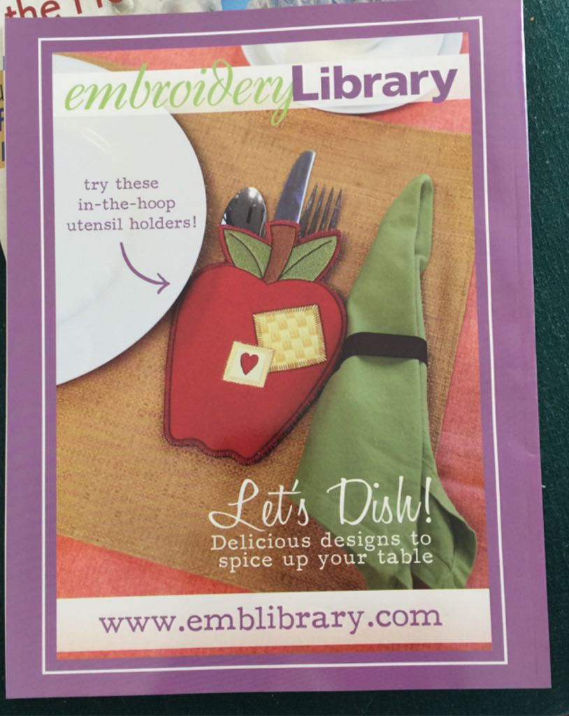 Designs In Machine Embroidery  (May) magazine collectible - Main Image 2