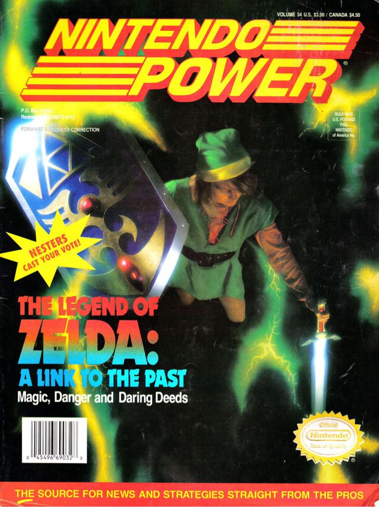 Nintendo Power 034 (March) magazine collectible - Main Image 1