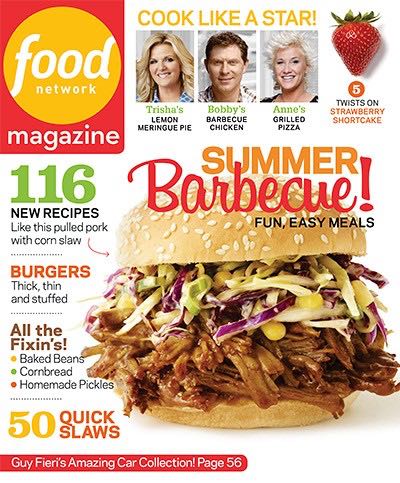 Food Network: Cook Like a Star!  (June) magazine collectible - Main Image 1