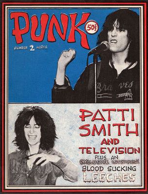 Punk: Patti Smith Television  (March) magazine collectible - Main Image 1