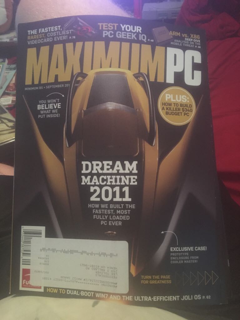 Maximum Pc  (September) magazine collectible - Main Image 1