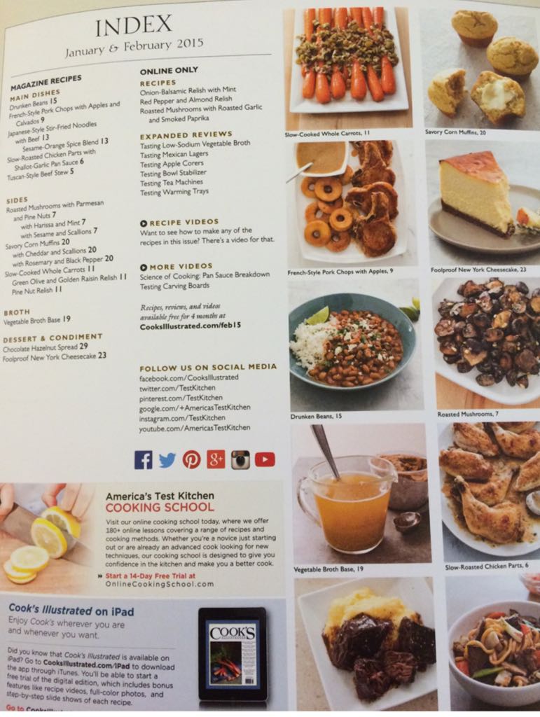 Cooks Illustrated  (January) magazine collectible - Main Image 2