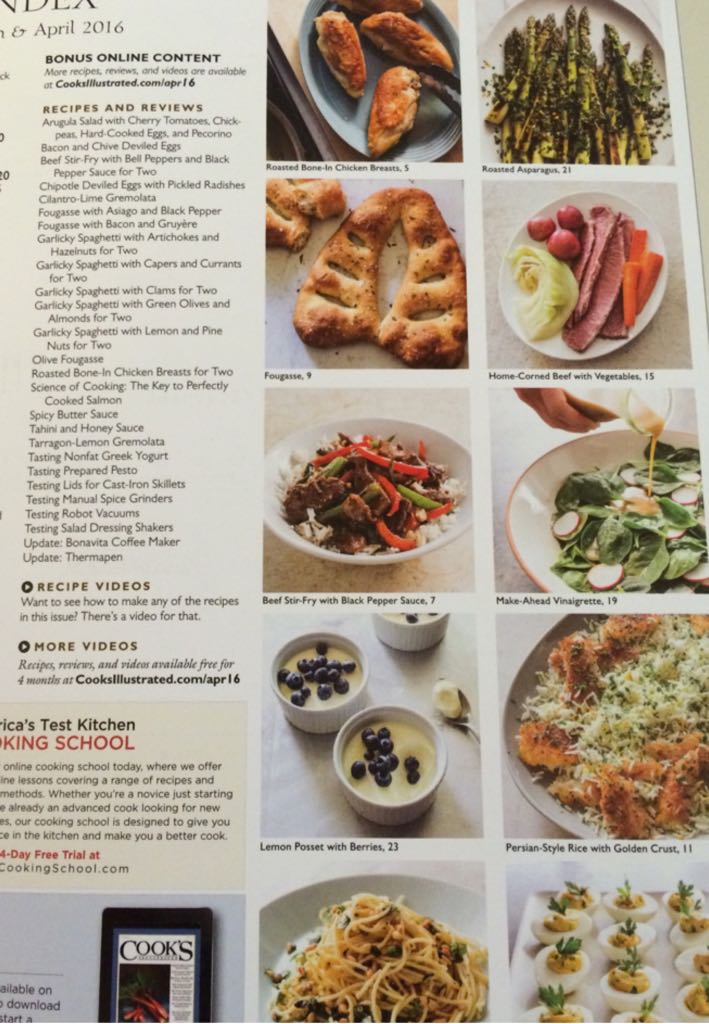 Cooks Illustrated  (March) magazine collectible - Main Image 2