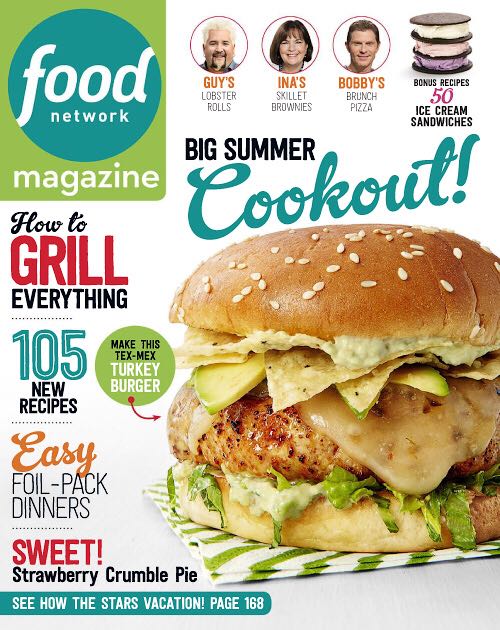 Food Network Magazine  (July) magazine collectible - Main Image 2