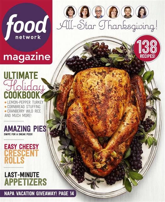 Food Network Magazine  (November) magazine collectible - Main Image 2