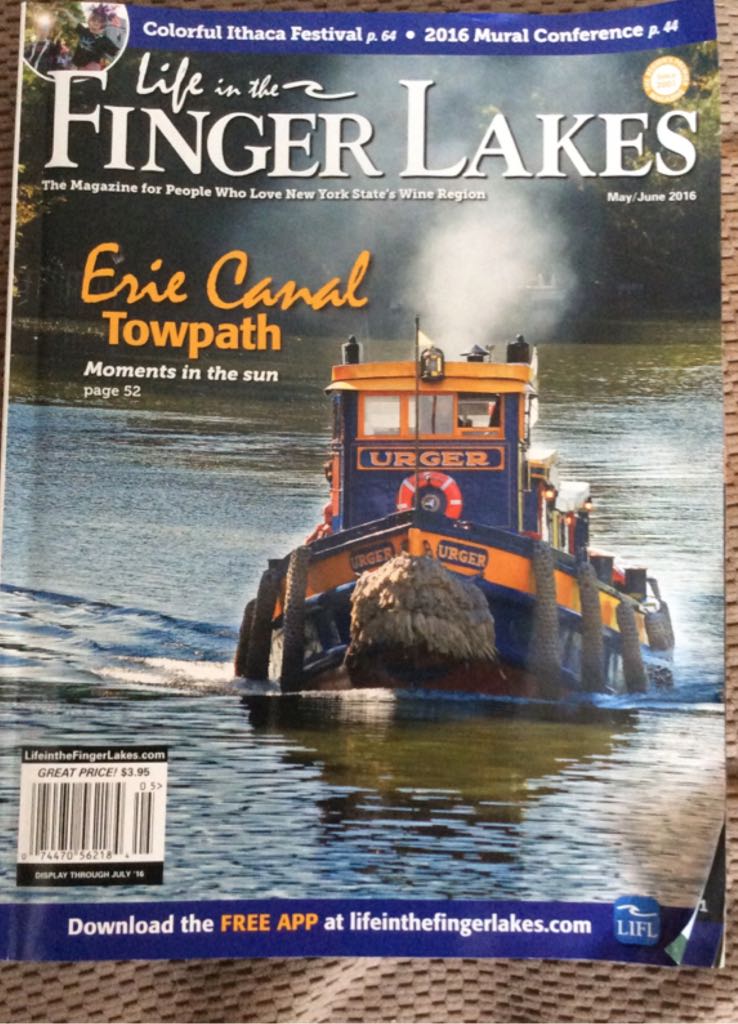 Life In The Finger Lakes  (May) magazine collectible - Main Image 2