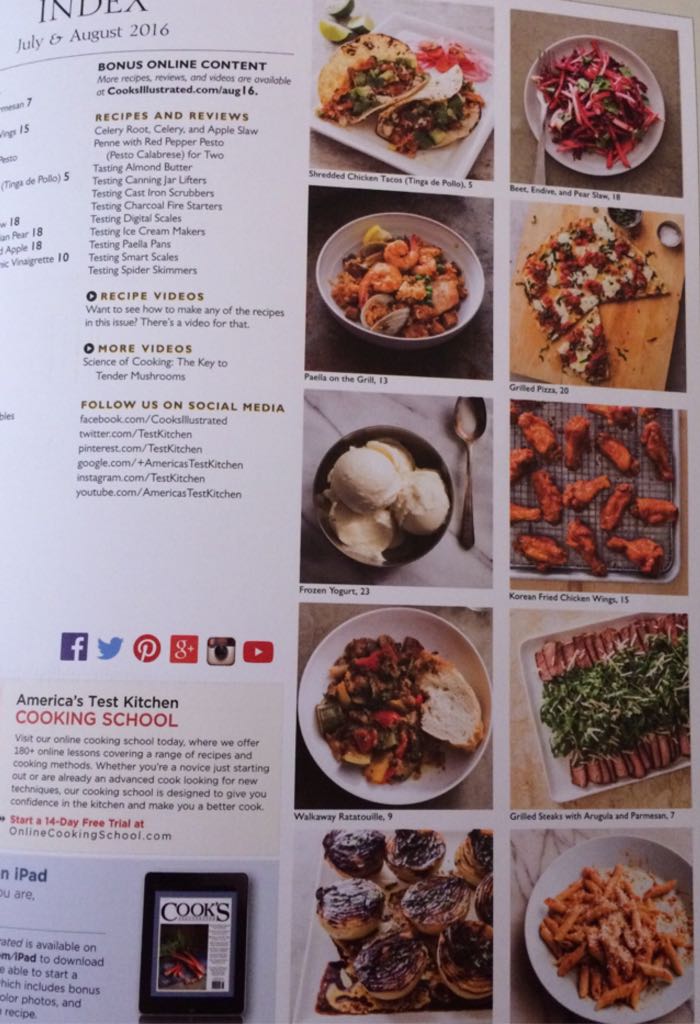 Cooks Illustrated  (July) magazine collectible - Main Image 2