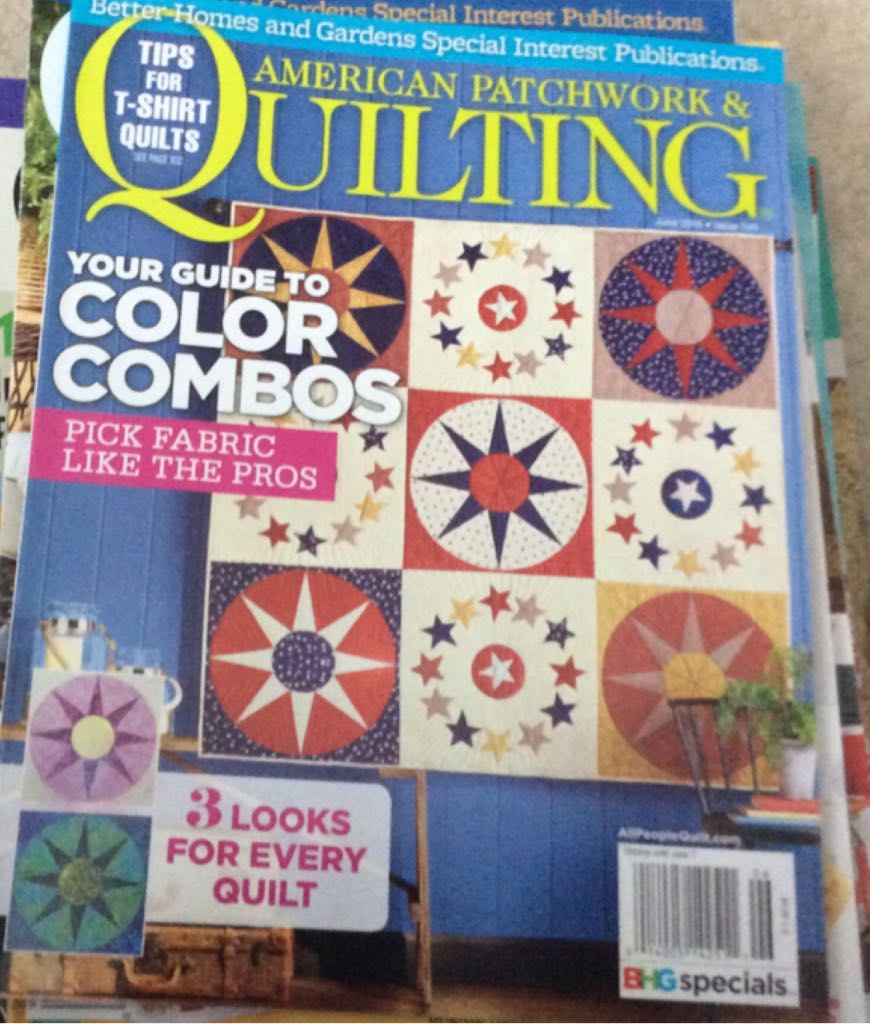 American Patchwork & Quilting  (June) magazine collectible - Main Image 1